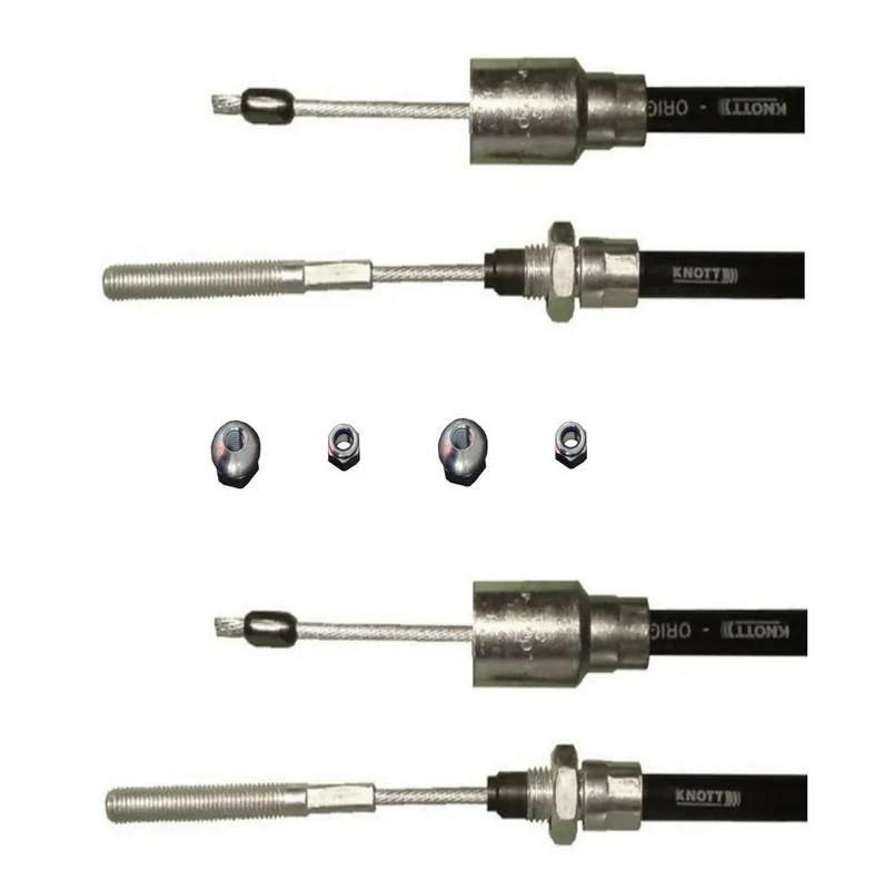 2 x câble de frein Knott 33921-1.14 Longueur de la gaine: 1230 mm - Longueur totale: 1440 mm Acheter En Ligne
