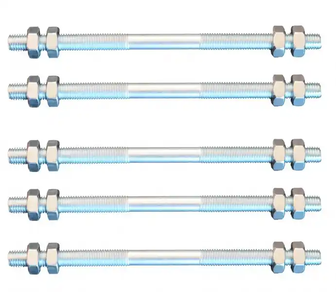 5 pièce – tige filetée M8 – filet droit / gauche 300 mm + 20 écrous Solde