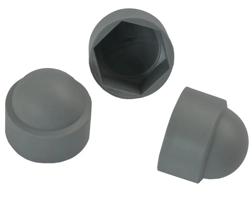 50 pièces - capuchon de protection hexagonal M20 - taille de clé 30mm - couleur gris - capuchon de protection Original