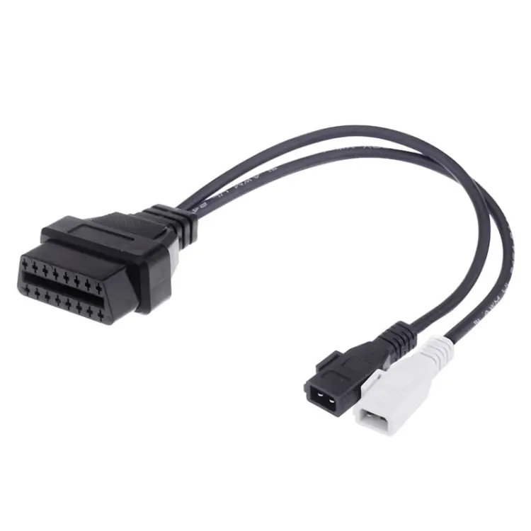 Câble diagnostic 2 x 2 Pin vers 16 Pin OBD 2 pour Audi Prix Choc