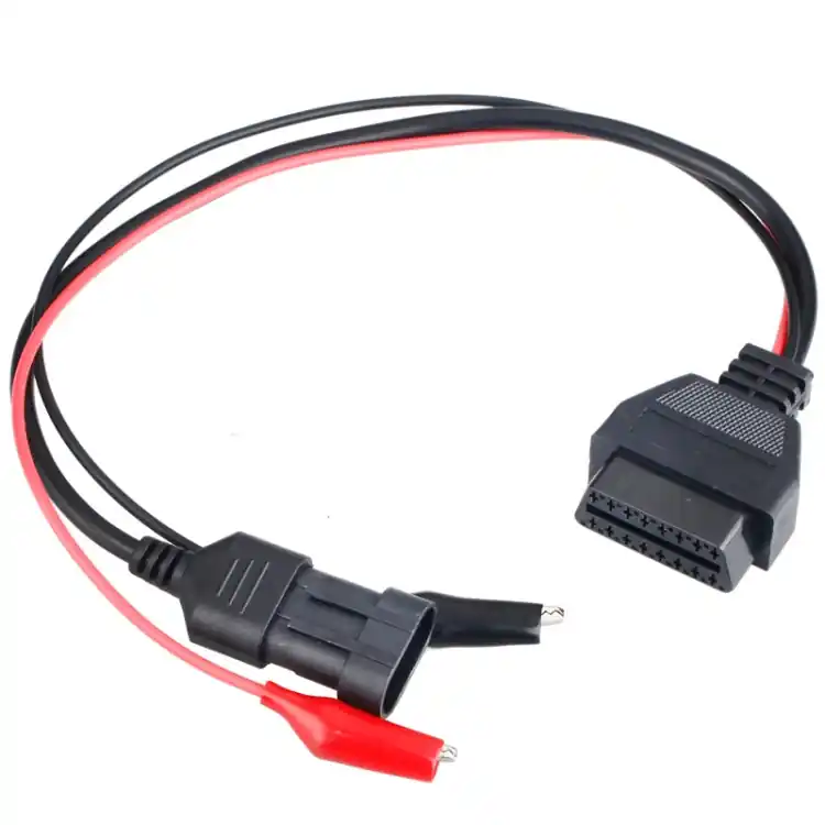Remise Câble diagnostic 3 Pin vers 16 Pin OBD 2 pour Fiat