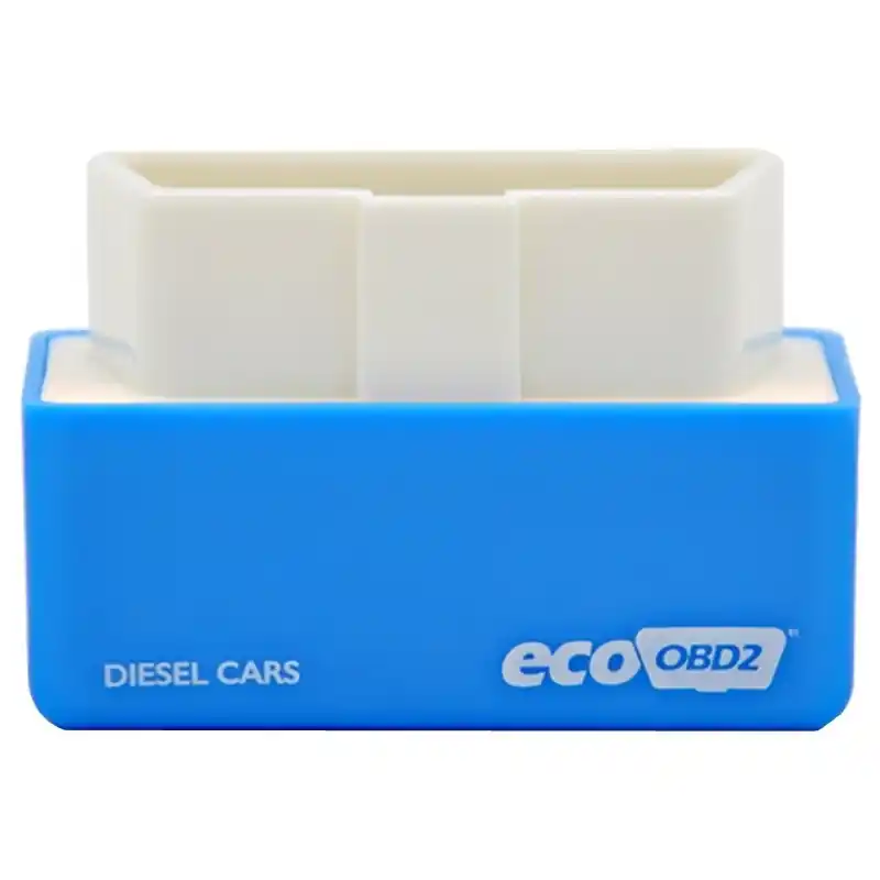 Tendance Super Mini EcoOBDII Boîte de réglage de puce et de puce pour voitures diesel, carburant inférieur et émission réduite (Bleu)
