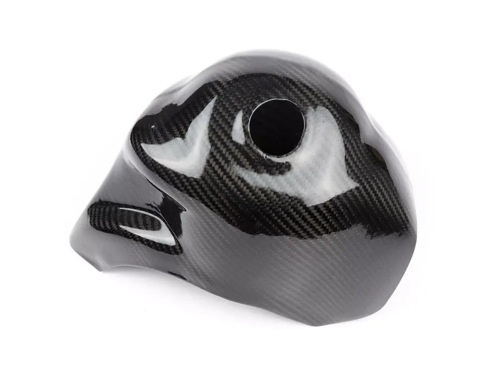 Cache-cylindre -TOMAS COMPOSITI, carbone véritable- Vespa PV125, ET3, PK125 S/XL (pour cylindre Quattrini M200) Commande En Gros