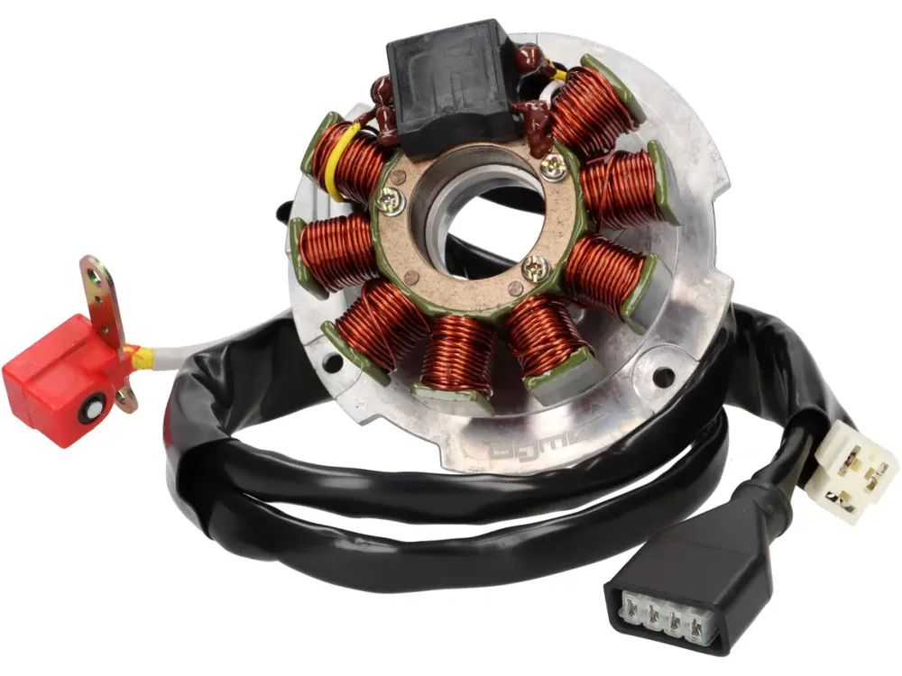 Acheter En Ligne Allumage -BGM ORIGINAL stator- Piaggio 125-180 cc LC 2-temps – Gilera Runner FX/FXR 125-180, Italjet Dragster 125-180, Hexagon LX/LXT 125-180 – avec CDI également adapté à Piaggio SKR125, SKR150, TPH125, Skipper125, Skipper150