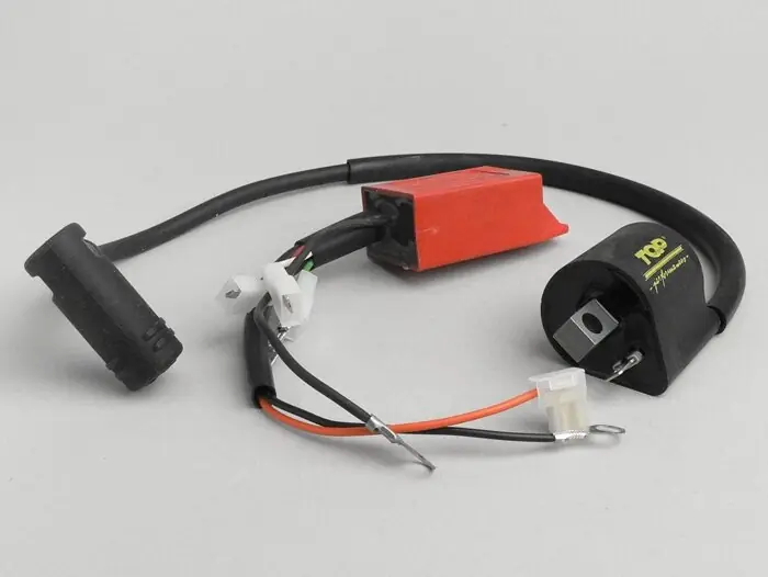 Bloc CDI -TOP PERFORMANCES avance variable- Piaggio 50cc modèles avec carburateur (-1998) (pre Hi-Per 2) Super Prix