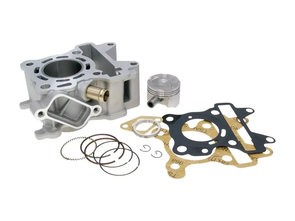 Kit cylindre -NARAKU- 60ccm 42mm pour Yamaha Aerox, Giggle (C3), Neos, Vino, MBK Booster X, Nitro, Ovetto 50 LC 4T Fait Main