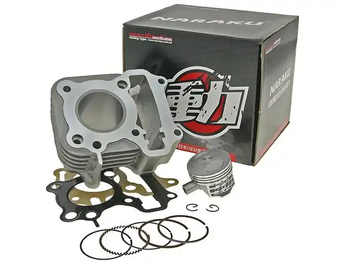 Kit cylindre -NARAKU- 63ccm 42mm pour SYM 50ccm 4T, Peugeot 50ccm 4T Marque