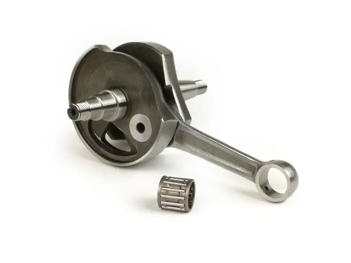 Commande En Gros Vilebrequin -TAMENI Racing (valve rotative), course de 51mm, bielle de 97mm- vilebrequin conversion pour passer Vespa PK50 XL/XL2 à 125cc (cône Ø=20mm)