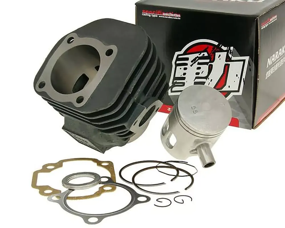 Original Kit cylindre -NARAKU- 113ccm pour Yamaha BWs, Aerox, Minarelli 100ccm 2T