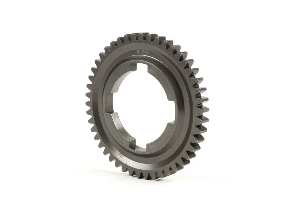 Pignon 4ème vitesse -BENELLI, boîte de vitesses à 4 rapports- Vespa PK S, PK XL1, PK XL2, ETS, V50 (V5A1T, 69444-), Special (V5B3T, 94315-), Elestart (V5B4T, 1514-), PV125 (VMA2T, 150203-), ET3 (VMB1T, 8161-) – 46 dents (standard) Bon Plan