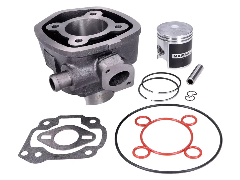 Kit de cylindres -NARAKU- V.2 70ccm pour Minarelli couché LC Prix Réduit