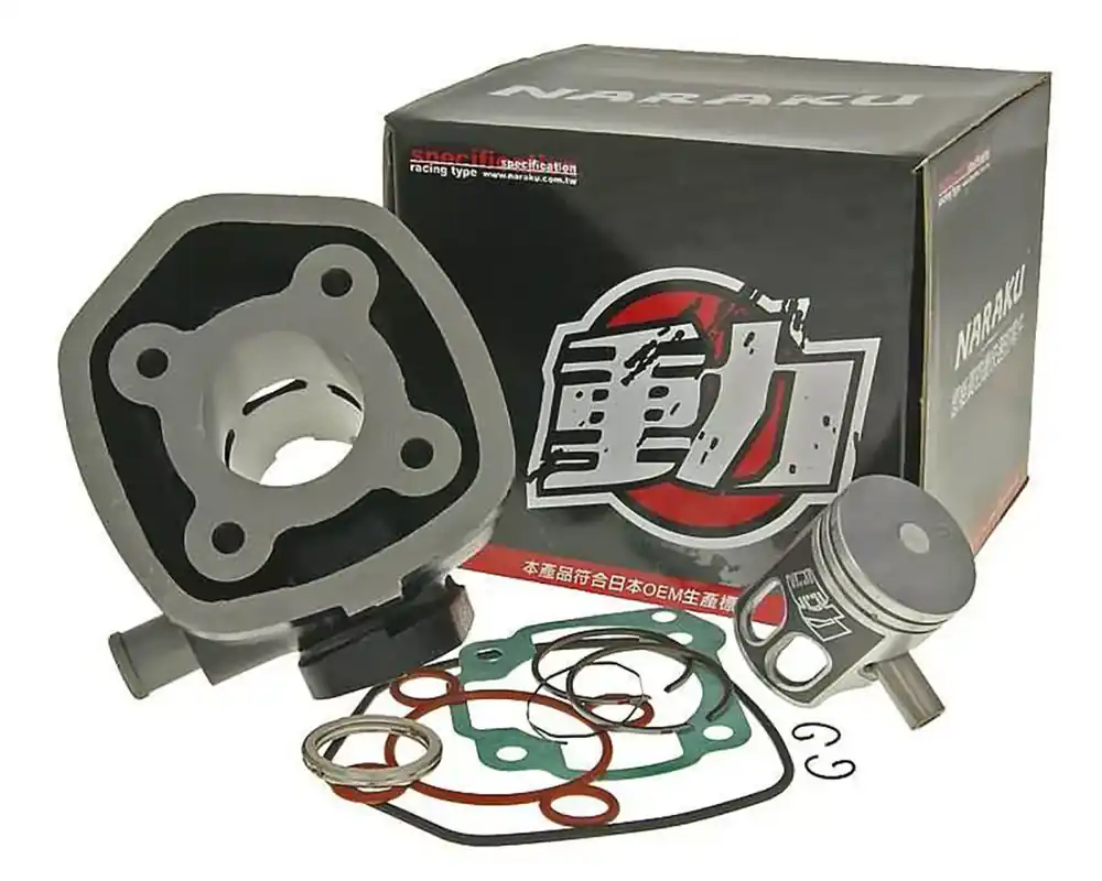 Offre Spéciale Kit cylindre -NARAKU- 50ccm pour Minarelli horizontal LC