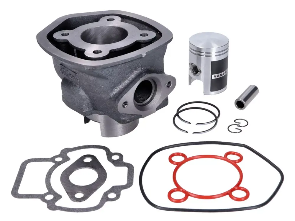 Expédié Aujourd’hui Kit cylindre -NARAKU- V.2 50ccm pour Piaggio LC 5 faces