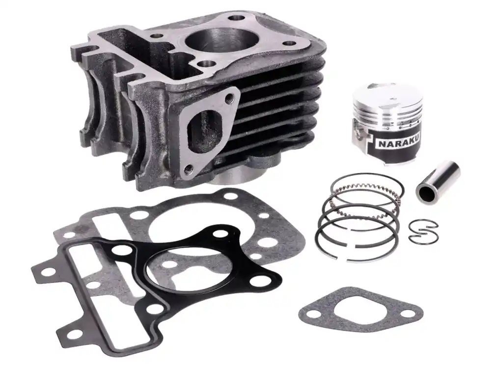 Pas Cher Kit de cylindres -NARAKU- V.2 50ccm pour Piaggio 50ccm 4 temps 2 soupapes