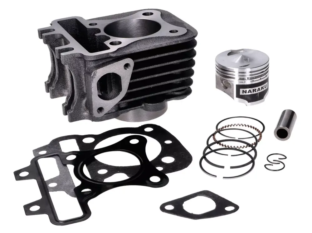 Solde Kit de cylindres -NARAKU- V.2 79ccm pour Piaggio 50ccm 4 temps 2 soupapes