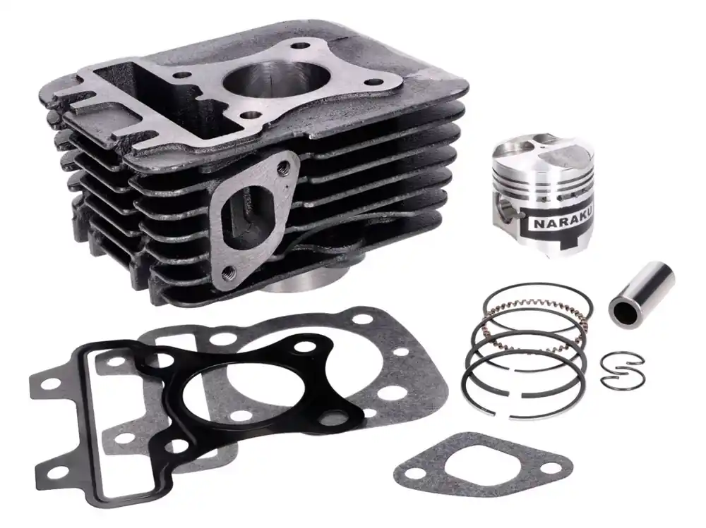 Gros Lot Kit de cylindres -NARAKU- V.2 79ccm pour Piaggio 50ccm 4 temps 3 soupapes
