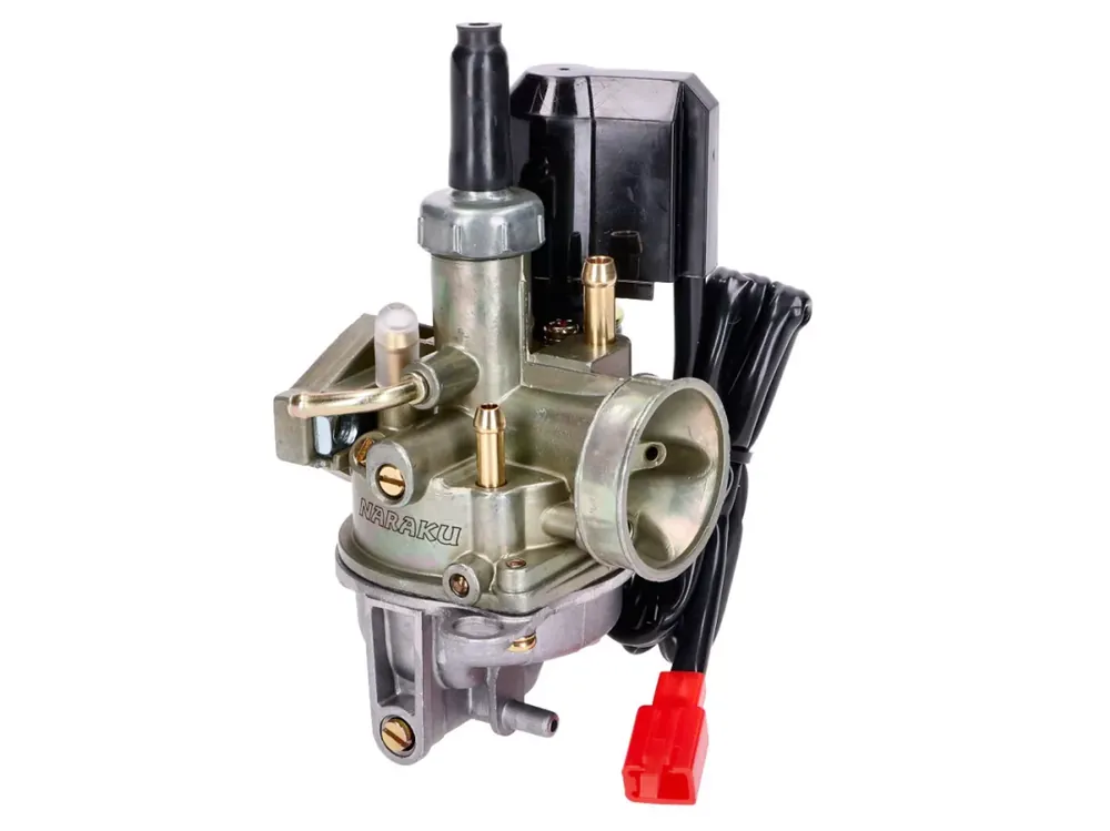 Carburateur -NARAKU- avec starter électrique pour Kymco Agility, Vitality, Super 8/9, YUP, Yager, Dink 2T (SF10) Satisfait Ou Remboursé