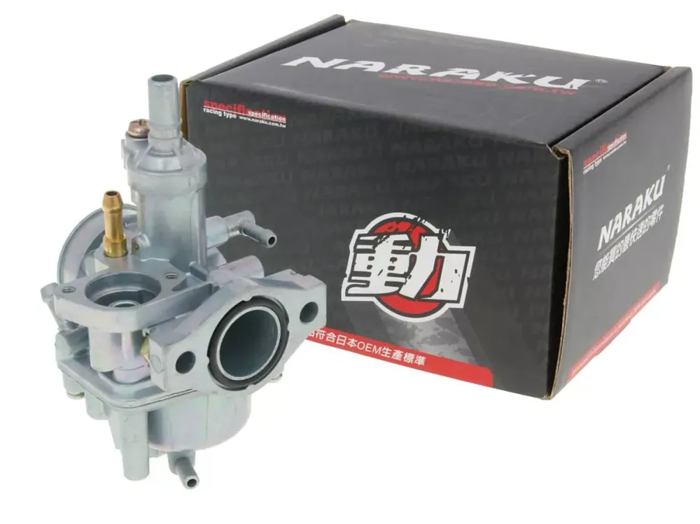 Carburateur -NARAKU- 17,5mm starter électrique pour Kymco, Honda, SYM Usine Directe