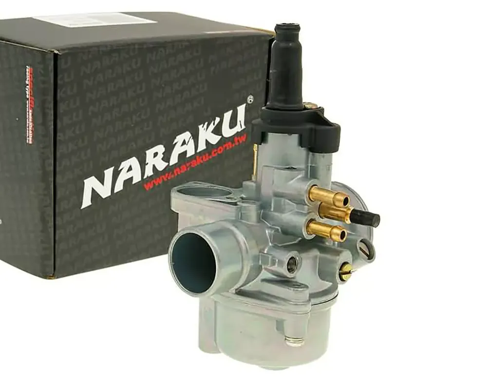 Carburateur -NARAKU- 17,5mm starter électrique pour Peugeot vertical Prix Promo