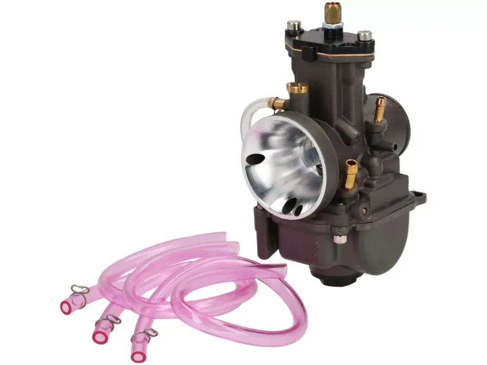 Prix Bas Carburateur -NARAKU- Gunmetal Edition vanne plate V.2 Racing 21mm