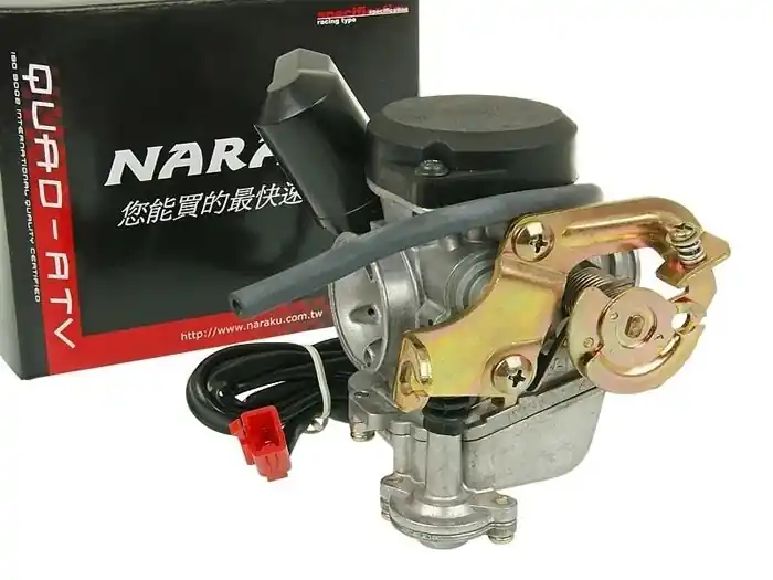Carburateur -NARAKU- V.3 18,5mm pour 50-90ccm 4 temps 139QMB/A Offre Spéciale