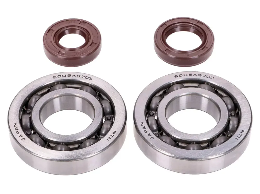 Dernier Modèle Kit roulements de vilebrequin avec joints spi -NARAKU- FKM Heavy Duty pour Honda X8R