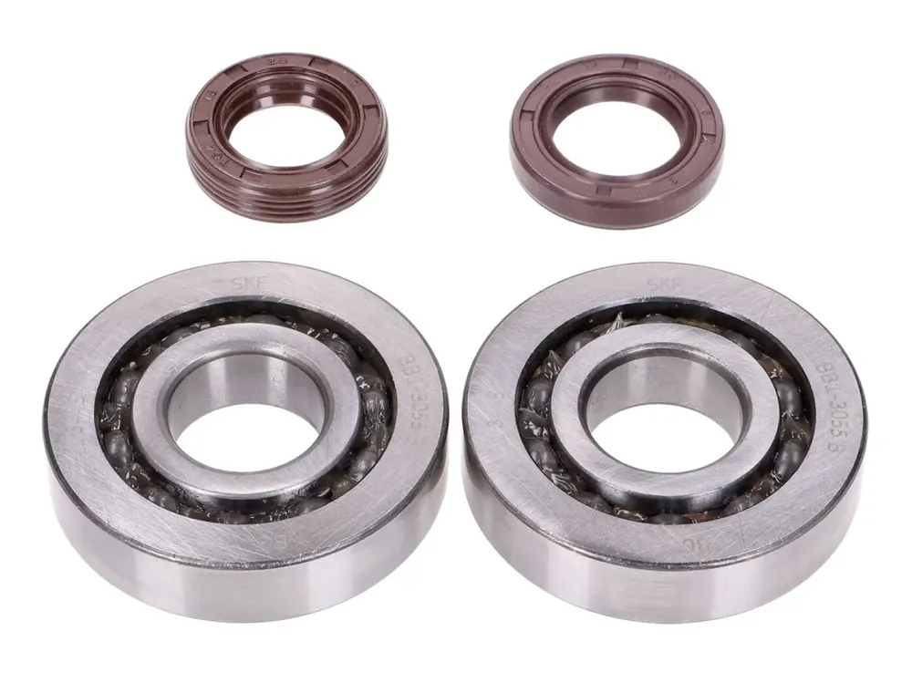 Artisanat Kit roulements de vilebrequin avec joints spi -NARAKU- SKF / FKM Premium C3 cage métallique pour Piaggio