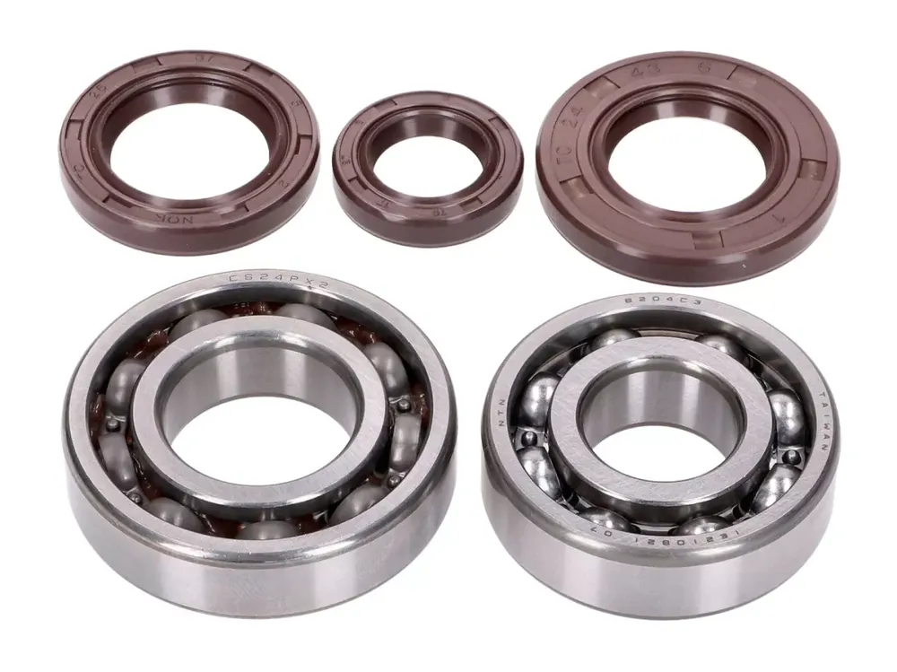 Kit roulements de vilebrequin avec joints spi -NARAKU- FKM Heavy Duty pour Morini Jusqu’à Épuisement Des Stocks