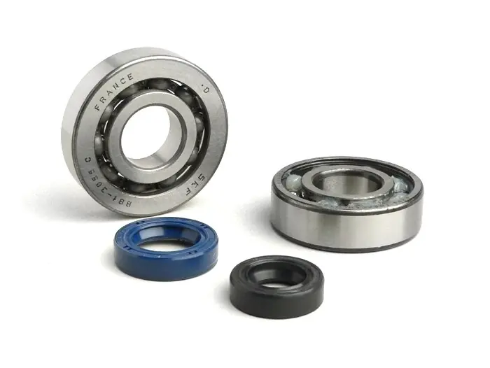 Kit roulements et joints spy pour vilebrequin -BGM ORIGINAL- Peugeot 50cc (cylindre vertical – pompe à huile électronique) – SPEEDFIGHT2 AC&LC 50 (2004-), XFIGHT50 (2004-) Must-Have