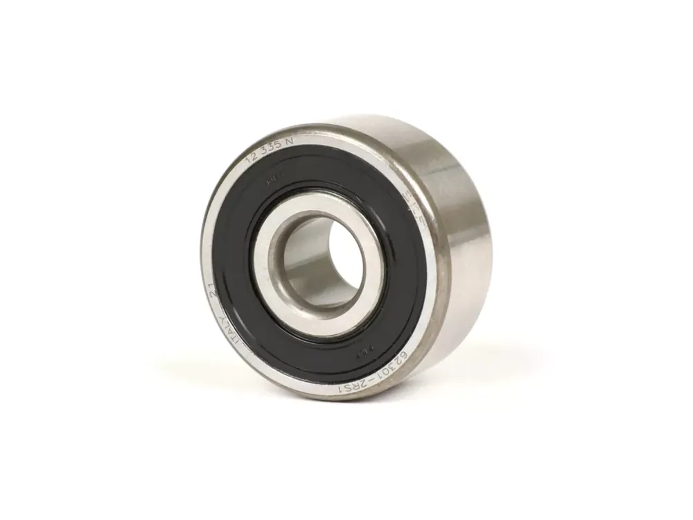 Réduction Roulement à billes -62301- (12x37x17mm) – (utilisé pour l&rsquo;arbre secondaire Vespa GS160 / GS4, SS180)