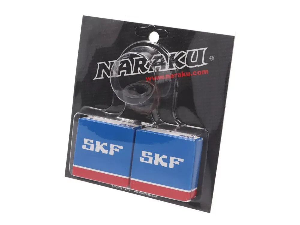 Offre Limitée Kit roulements de vilebrequin -NARAKU- SKF à cage métallique pour Peugeot Euro 2 vertical