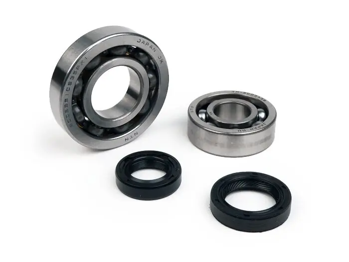 Kit roulements et joints spy pour vilebrequin -BGM ORIGINAL- Piaggio 50cc (4 temps) Offre Limitée