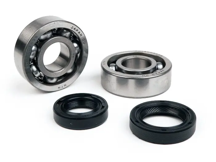 Kit roulements et joints spy pour vilebrequin -BGM ORIGINAL- Piaggio 50cc (4 temps) (2006-, moteur chinois) Nouveauté