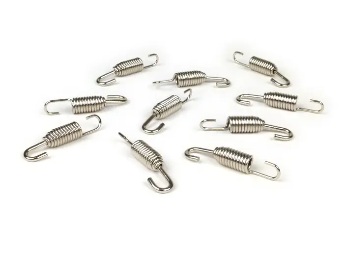 Promotion Jeu ressorts pot d’échappement -BGM ORIGINAL- inox (10 unités) – 50mm