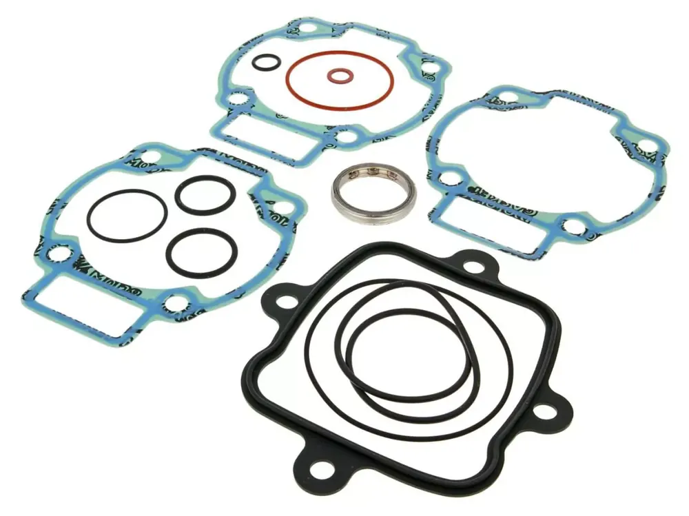 Joints de cylindre avec joints toriques -NARAKU- pour Piaggio 180 2 temps Runner, Dragster, Hexagon Prix Promo