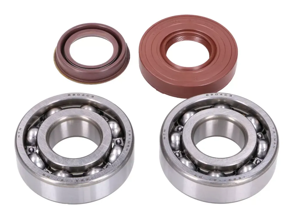 Authentique Kit roulements de vilebrequin avec joints spi -NARAKU- FKM Heavy Duty pour Minarelli CW, MA, MY, CA, CY