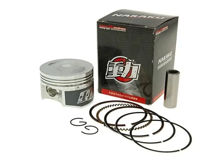 Premium Piston complet -NARAKU- 125ccm pour Yamaha Cygnus (-2003)