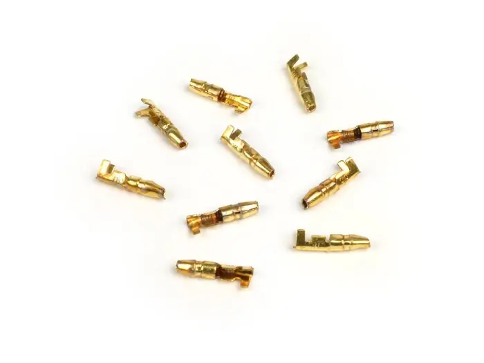 Cosse -ronde mâle 4mm Ø=0,5-1,0mm²- 10 unités Quantité Limitée