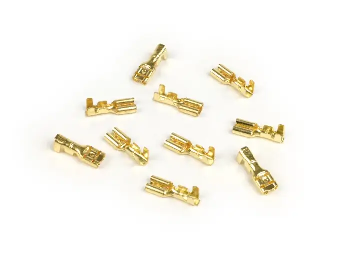 Retour Gratuit Cosse -platte femelle 4,8mm Ø=0,5-1,0mm²- DIN 46247 – 10 unités
