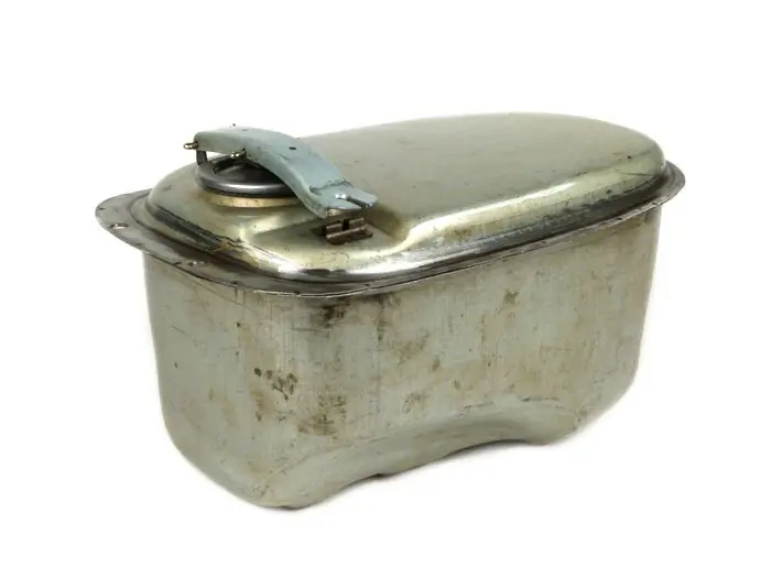 Premium Réservoir -PREMIUM XXL 8.75l, tôle huilée, incl. couvercle de réservoir rabattable- Vespa Largeframe PX (-1984), VNA, VNB, VBA, VBB, GL150 (VLA1T), Super, Sprint150 (VLB1T), GT125 (VNL2T), GTR125 (VNL2T), TS125 (VNL3T), Rally180 (VSD1T)