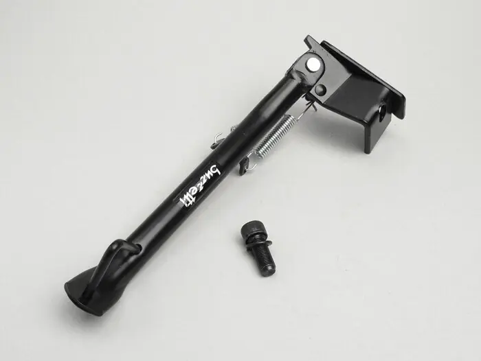 Béquille latérale -BUZZETTI- MBK Nitro (YQ50/L, 2-temps) (-2012), Yamaha Aerox (YQ50/L, 2-temps) (-2012) – noir Nouvelle Collection