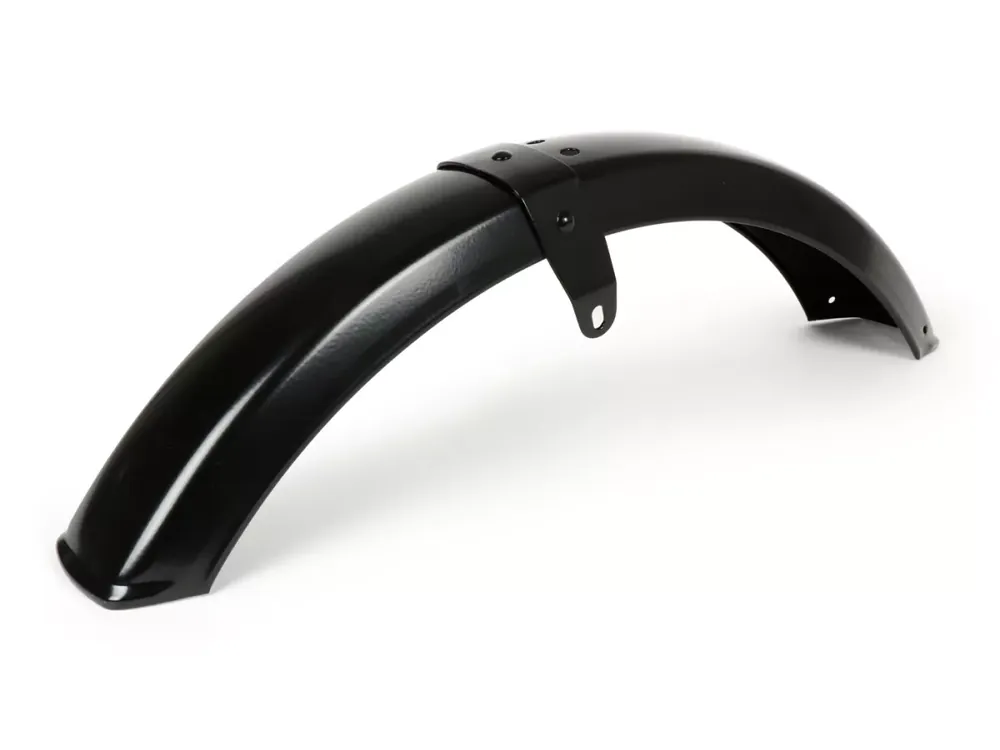 Offre Spéciale Garde boue -RMS- avant – Piaggio Ciao P, Ciao PX 50cc – acier, peint – noir