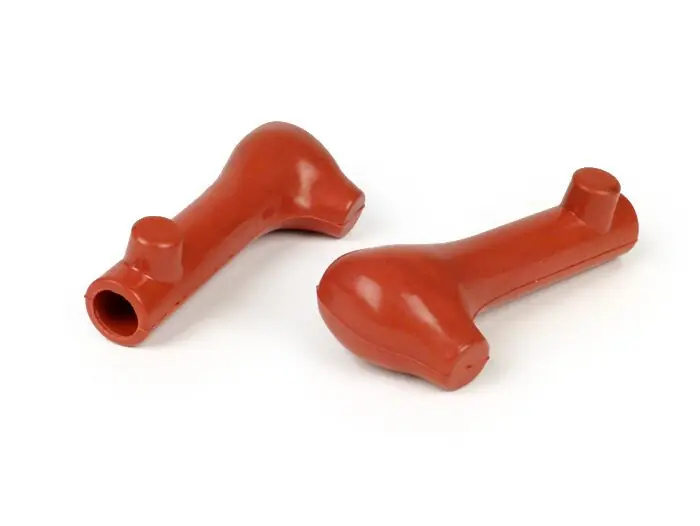 Tampon de béquille centrale-QUALITÉ OEM- Vespa Wideframe VM, VN, VB, VL, GS150 / GS3 VS1-VS5 - rouge Petit Prix
