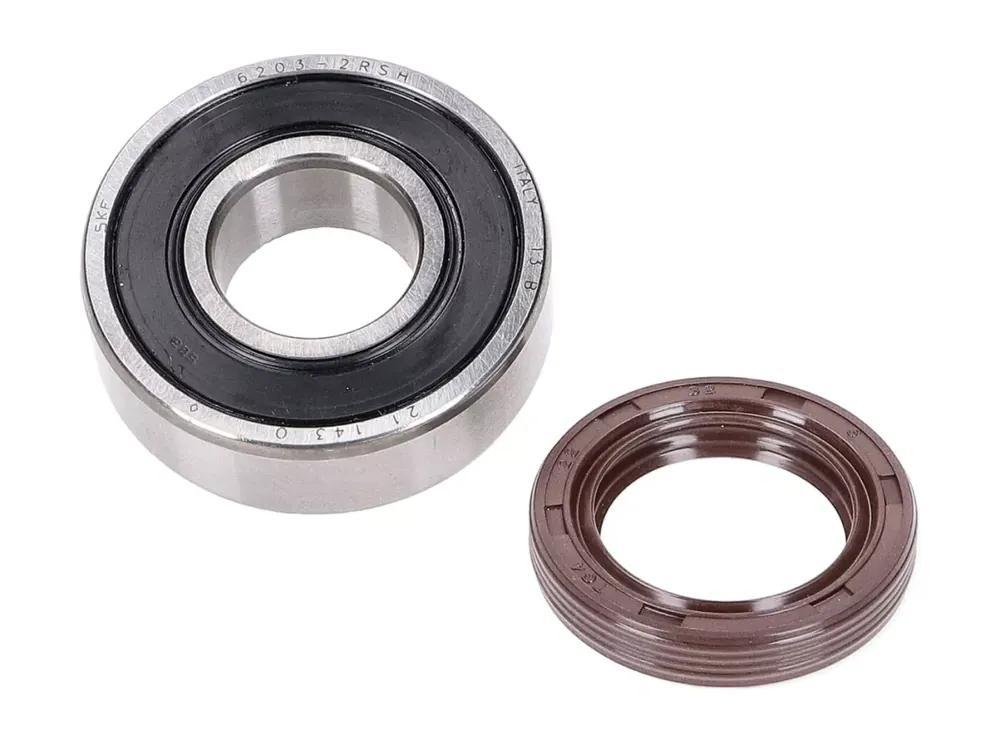 Roulement de roue arrière avec joint spi -NARAKU- Premium SKF pour Minarelli / CPI 50ccm Garantie Incluse