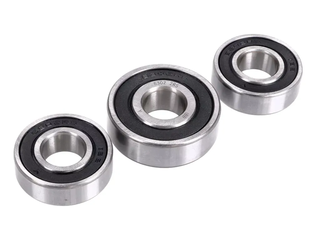 Roulements de roue -NARAKU- avant pour Aprilia, Derbi, Gilera, Piaggio Certifié