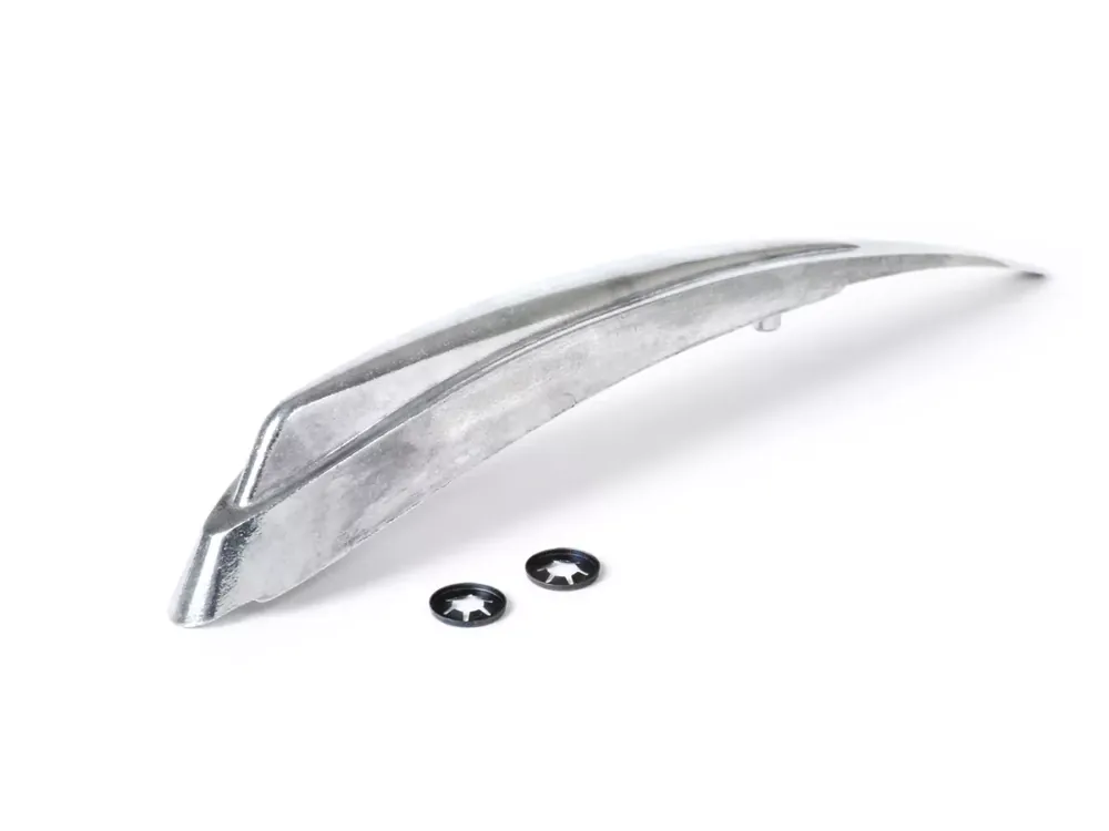 Crête de garde boue -QUALITÉ OEM- Vespa Rally180 (VSD1T), Sprint (-172650), GT/GTR125 (-127357), GL150 (VLA1T), GS160 / GS4 (VSB1T), 180 SS - chromé Achat Immédiat
