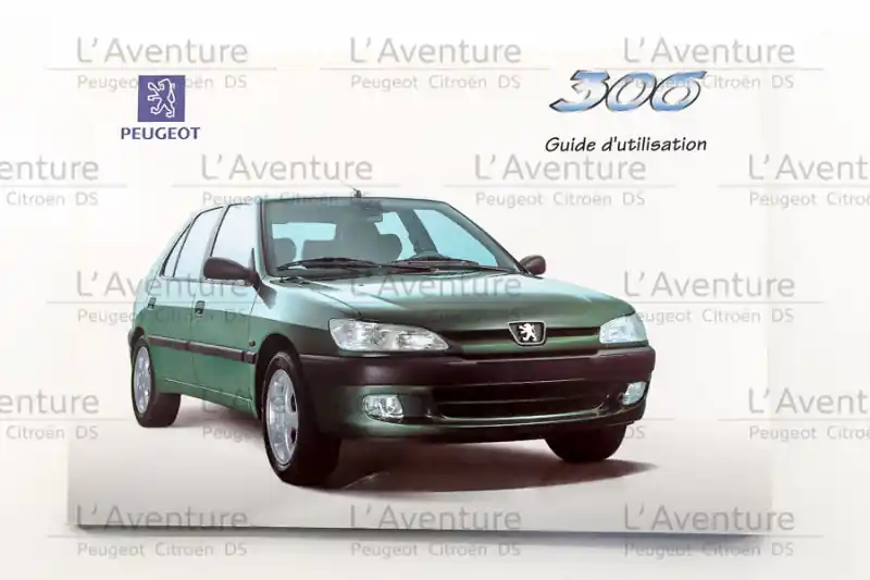 306 guide utilisation 1998 Vente Flash